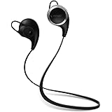 Bluetooth Headphones Innoo Tech QY10 Update QY9 V4.1 Wireless Sport Headset Stereo Earbuds Sweatproof In-Ear Noise Cancelling Earphones with Mic APT-X Compatible with iPhone 6 6 plus 5S 4S Galaxy S6 S5 and Android Phones ...