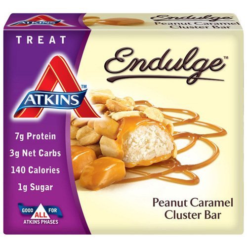 Atkins Endulge Pieces, Peanut Caramel Cluster Bar, 5 Ounce