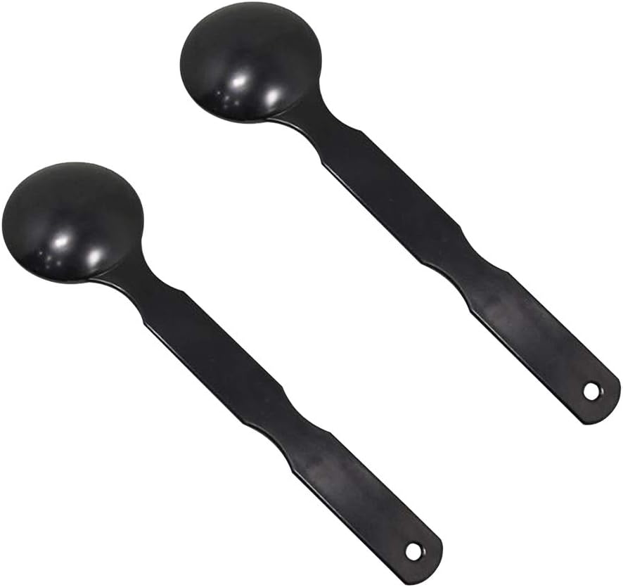 Handheld Eye Occlude Spoons Shape Eye Test Tool Multi Function Eye Exams Spoons Portable Eye Occlude Sleek Eye Test Props for Kids Adults 2pcs
