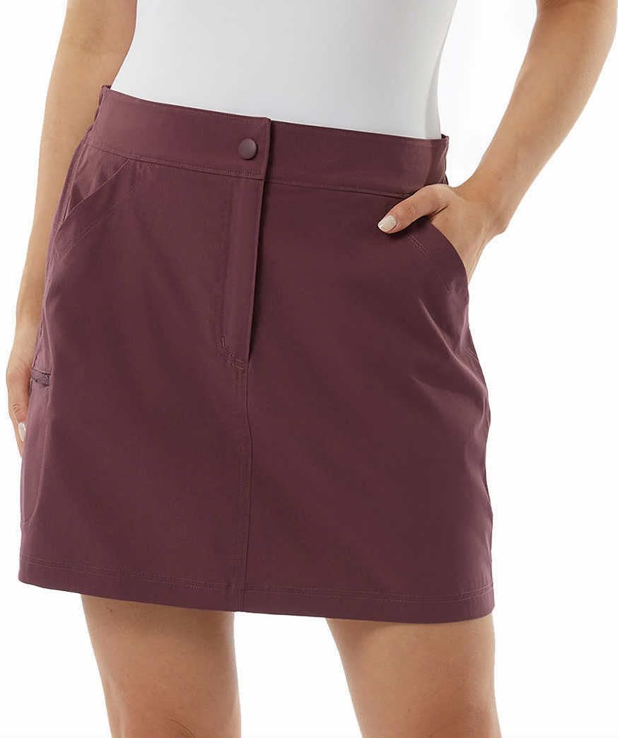Photo 1 of 32 Degrees Cool Womens Lightweight Tech Skort (US, Alpha, Medium, Regular, Crushed Violet)