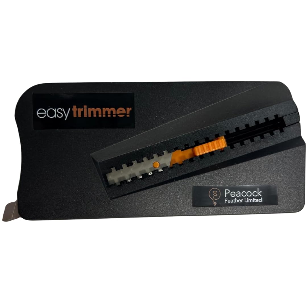 Peacock Feather Easy Trimmer Wallpaper Cutting Tool – Edge and Corner Trimming Decorating Guide Tool for Precise Wall Covering, DIY Home Improvement, Professional-Grade Wallpaper Cutting Solution