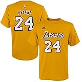 Kobe Bryant Los Angeles Lakers #24 NBA Youth Gametime Player T-shirt Gold