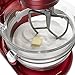 KitchenAid KF26M22CA 6-Qt. Professional 600 Design Series with Glass Bowl - Candy Apple Red