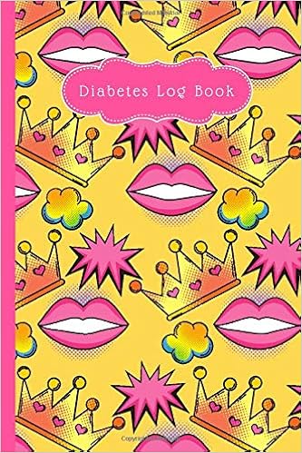 Diabetes Log Book Princess Crown Theme Cover Journal To Track Blood Glucose Food Macros Breakfast Lunch Dinner Snacks Water Vitamins Small 6x9 Size Book Diabetes Gift For Kids Books