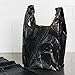 1/6 T-shirt Bag Large 12 X 6 X 21 (500, Black)