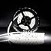 LED Strip Light LEDMO, Waterproof DC12V Daylight White Flexible lamp, 2835 LED Tape, Christmas Holiday Home Kitchen Car Bar Indoor Decoration LED ribbon