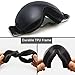 YAKAON Ski Snowboard Snow Goggles with UV Protection Anti-Fog Spherical OTG Anti-Slip Strap for Men Women