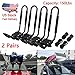 Tengchang 4 Racks Kayak Carrier Canoe Roof Top Mounted Rack with One Year Warranty