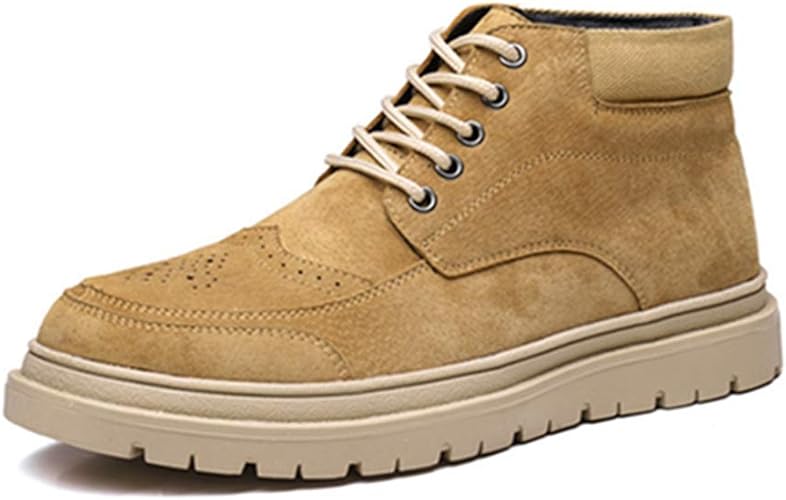 Amazon イグル ワークブーツ ブラック メンズ カジュアル アウトドアブーツ ブーツ 秋冬 防滑 ウォーキング コンフォート 耐磨耗 滑り止め 歩きやすい エンジニアブーツ マウンテンブーツ おしゃれ かっこいい 安全靴 作業靴