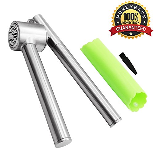JYsun Garlic Press Garlic Peeler Garlic Mincer Garlic Chopper Garlic Grinder Garlic Crusher Garlic Masher - Thumbnail 7