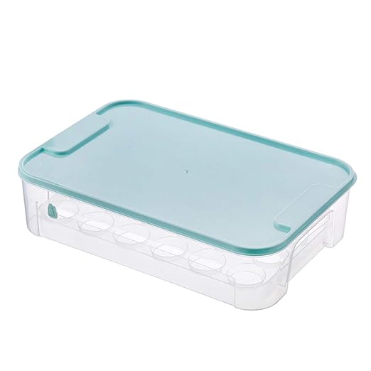 WISREMT Nevera Huevera Huevera Huevo Bandeja de huevos (Caja de 24 ...