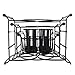 Bison Home Goods Stackable Buffet Caddy Organizer (7-Piece Set) Modern Server for Hosting Parties, Serving Dinner, Carrying Utensils | Metal, Modular Design | Compact, Portable (New Improved Design)