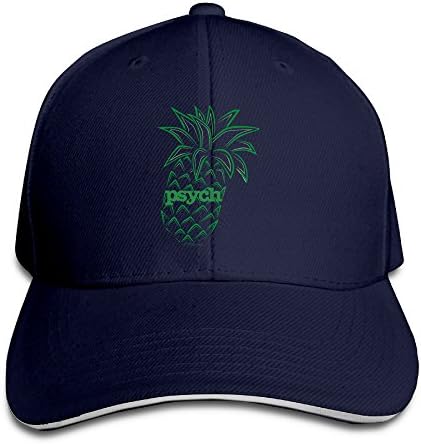 PURE Pineapple Baseball Sandwich Cap Navy