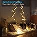 Homestarry 2 Set Fairy Lights Christmas String Lights Battery Operated 8 Modes 50 LED 16.4' Portable Twinkle Firefly Lights Remote Timer for Bedroom Garden Party Decoration, Warm White