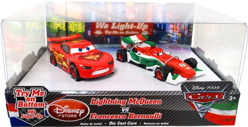cars 2 lightning mcqueen and francesco bernoulli