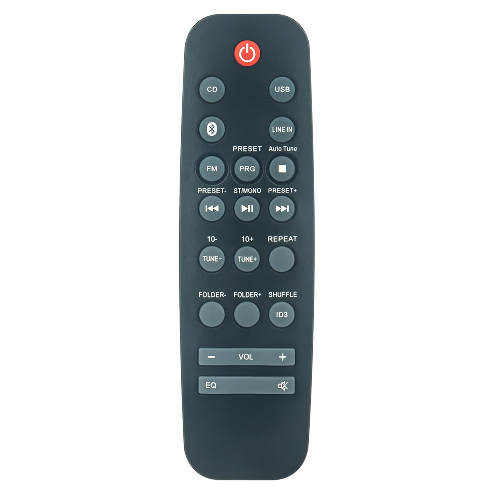 VINABTY Replacement Remote Control Compatible with JVC micro DAB Hi-Fi UX-D221B UXD221B