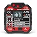 NEW Advanced With voltage display GFCI Outlet Tester 48-250V Power Socket Automatic Electric Circuit Polarity Voltage Detector Wall Plug Breaker Finder TA106B