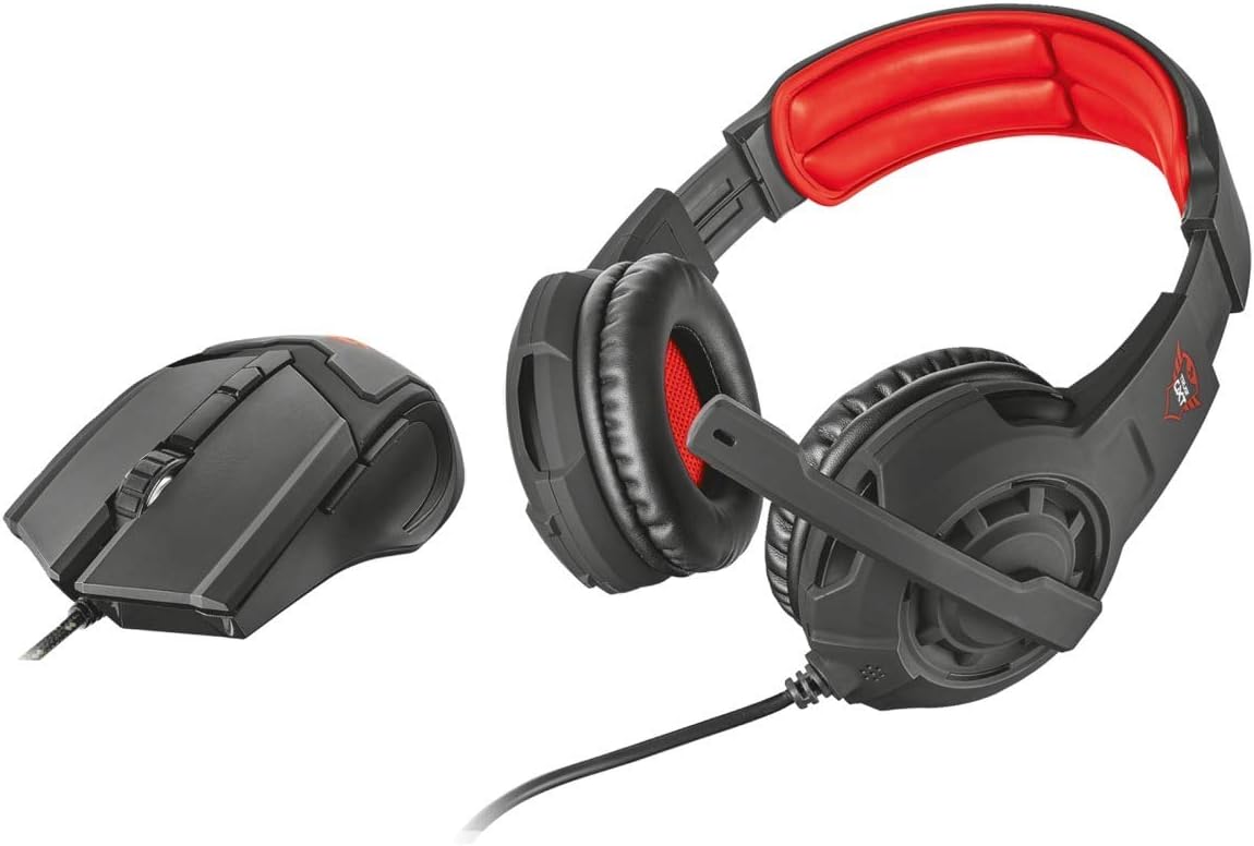 Trust Gaming GXT 784 Gaming Headset and Mouse , Black - Image 5