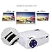 Projector, Aidodo Video Projector(2018 Upgraded) with 120 Inch and 1080P Support, Home Theater Projector Compatible with Fire TV Stick, PS4, HDMI, VGA, TF, AV and USB