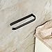 Hiendure® Bathroom Black 12 inch Towel Ring,Wall Mounted Oil Rubbed Bronze