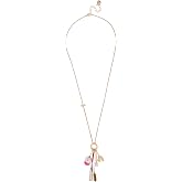 Betsey Johnson Jewelry Women's Baseball Charm Necklace