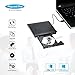 Cocopa USB 3.0 External CD Drive, CD/DVD-RW Drive, CD-RW Rewriter Burner Superdrive For High Speed Data Transfer for Laptop Notebook PC Desktop Computer Support Windows/ Vista/7/8.1/10, Mac OSX