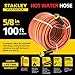 Stanley Garden BDS7939 FATMAX Polyfusion Hot Water Hose, 100' x 5/8