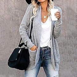 ADJHDFH Off The Shoulder Sweater Cardigan Vest For