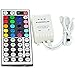 Tagital 16.4ft 5M Waterproof Flexible Strip 300leds Color Changing RGB SMD5050 LED Light Strip Kit RGB 5M +44Key Remote+12V Power Supply