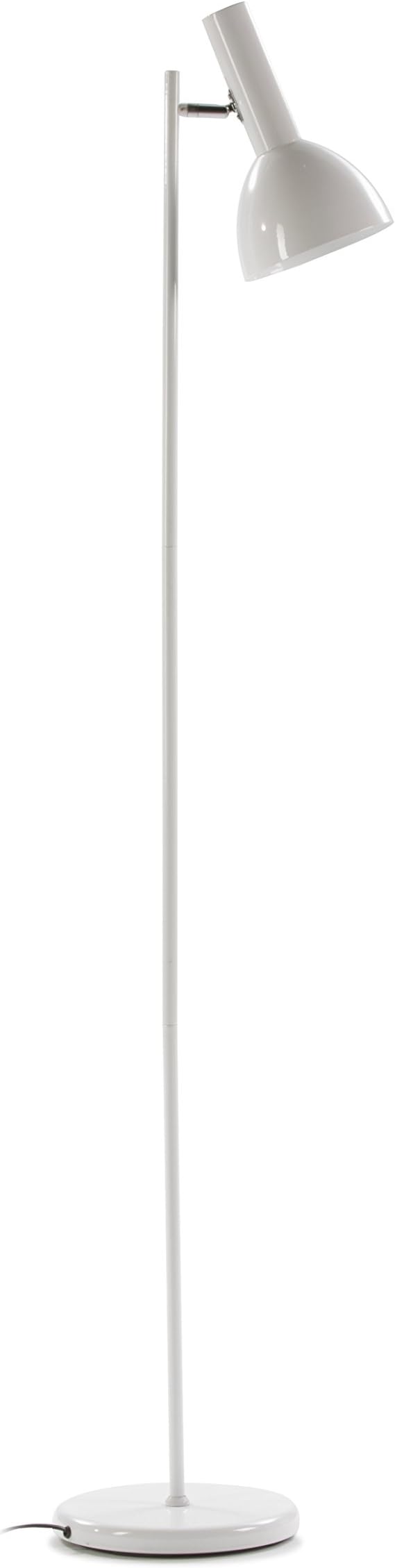 Els Banys Linea - Floor lamp, metal finishing powder painted white color