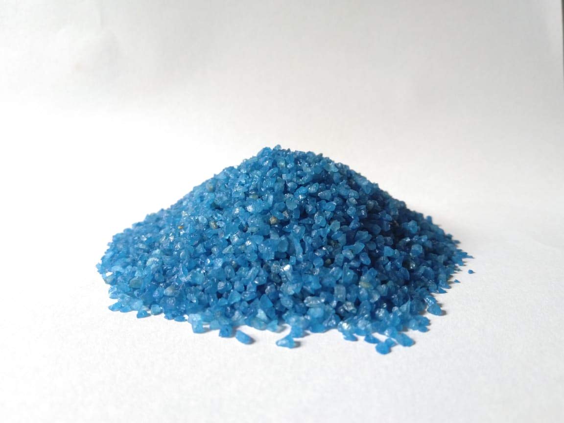 Design Stones Blue Colored Sand For Terrarium Aquarium Vase Filler