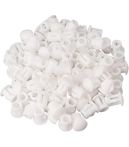 PATIKIL 10 Mm/3/8 Tapones De Plástico Para Agujeros, Paquete De 80 Unidades Tipo Flush