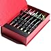 Vopa Professional 17 Grams Soft Tip Darts Set with Plastic Tip, 2 Styles Dart Flights Aluminum Dart Shafts 12 Soft Tip Points for Electronic Dartboard
