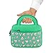 7-8 inch Tablet Sleeve, KOZMICC 7-8 inch Tablet Ultra-Portable Neoprene Carrying Sleeve Case Bag with Accessory Pocket for Apple iPad mini, Amazon Fire HD, Samsung, Nabi, Kids Tablet - Teal Owl