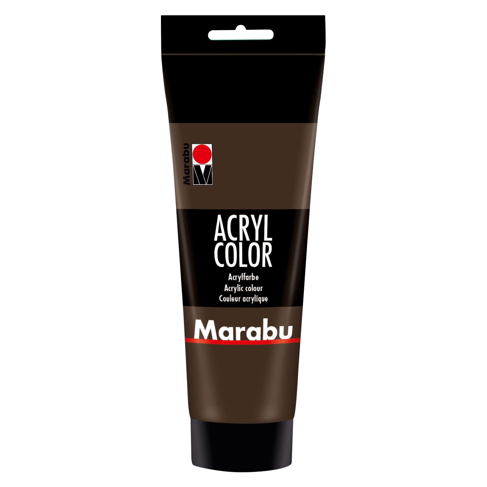 Marabu 120125045 Acrylic Color 225 ml Dark Brown
