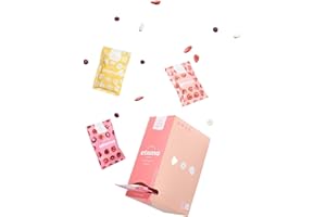 Atama Freeze-Dried Fruit Variety Pack - Cherry, Strawberry & Bananas, Natural Fresh Fruit Slices with No Additives, Vegan, Kosher & Gluten-Free -12 sachets