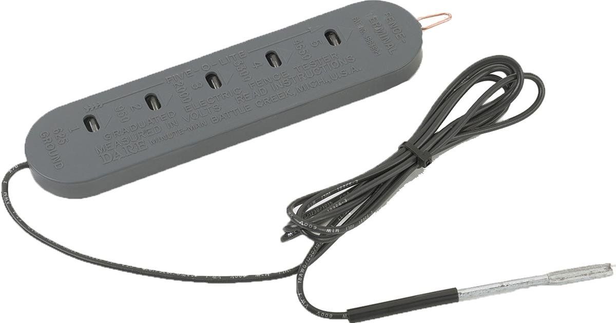 Amazon.com: Dare Products 265306 Five-O-Lite Fence Tester Gray: Pet Supplies