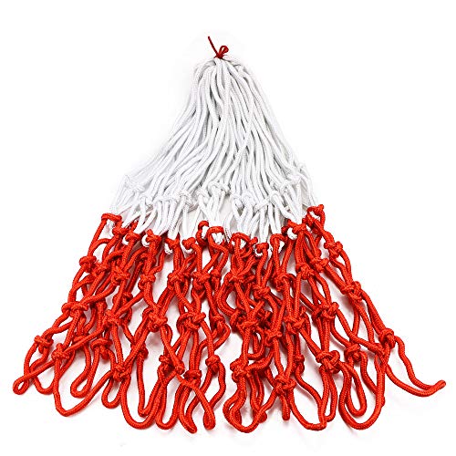 Wpxmer 2 Pack Basketball Net Replacement Heavy Duty Outdoor and Indoor All Weather Thick Nets 12 Loops - Thumbnail 2