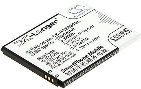 Battery Replacement for Hisense EG980 Mira II T978 T980 U978 U980 Record