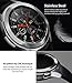 Ringke Bezel Styling for Galaxy Watch 46mm / Galaxy Gear S3 Frontier & Classic Bezel Ring Adhesive Cover Anti Scratch Stainless Steel Protection [Stainless] for Galaxy Watch Accessory GW-46-12
