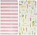 Webster's Pages NP101 Color Crush Travelers' Notepad Set 2/Pkg-Feather & Stripe
