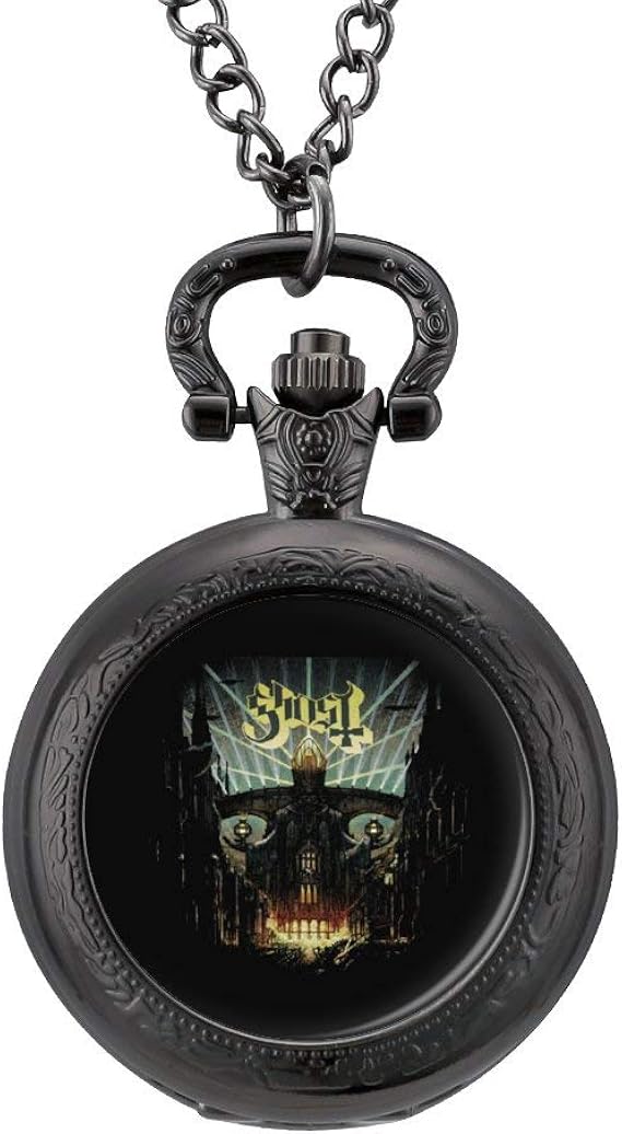 Amazon Ghost Meliora 懐中時計 ポケットウォッチ クオーツ 男性 女性 合金 カジュアル ファッション ビジネス 優雅 首掛け 肌触りよく スリ傷防止 防水 防磁 耐久 普段 贈り物 懐中時計 腕時計 通販