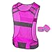 247 Viz Mesh Reflective Vest with Inside Pocket - High Visibility Reflective Running Gear Safety Vest Straps for Men, Women,Kids, for Night Running, Walking, & Cycling