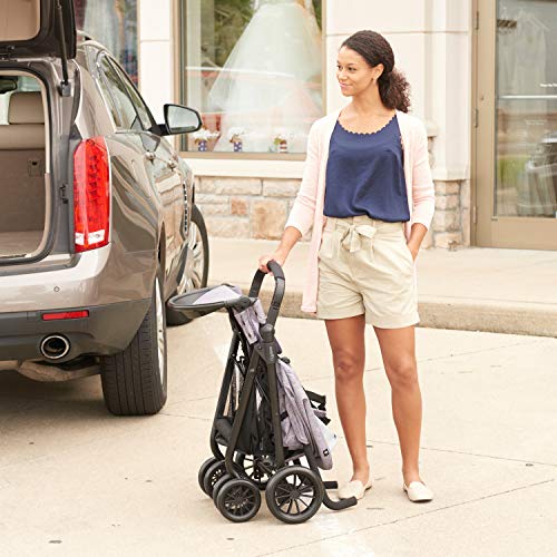 Evenflo Sibby Travel System with LiteMax 35 Infant Car Seat, Mineral
