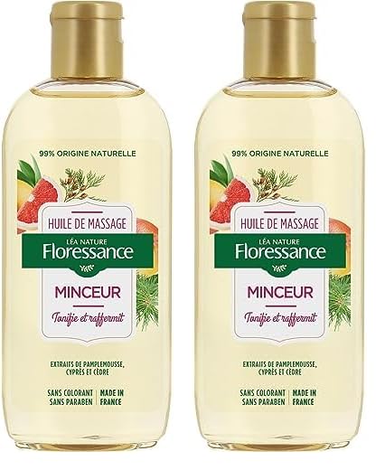 Floressance par Nature Huile de Massage Minceur 150 ml (Lot de 2)