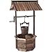 Wood Burnt Finish Wishing Well