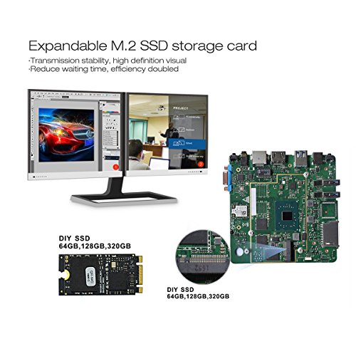 Mini PC - Pc Computer (Intel Apollo Lake, HD Graphics, Gigabit/Bluetooth/Dual-Band/WiFi, Mini PC Windows 10) Mini PC Intel, Mini Computer