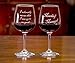 National Etching Etched Wine Glass Set for Wizards