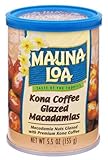 Mauna Loa Kona Coffee Glazed Macadamia Nuts Can, 5.5 oz, 2 pk