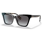 BURBERRY Elsa BE4346 Rectangular Sunglasses For Women + BUNDLE with ACCESSORY EYEWEAR KIT